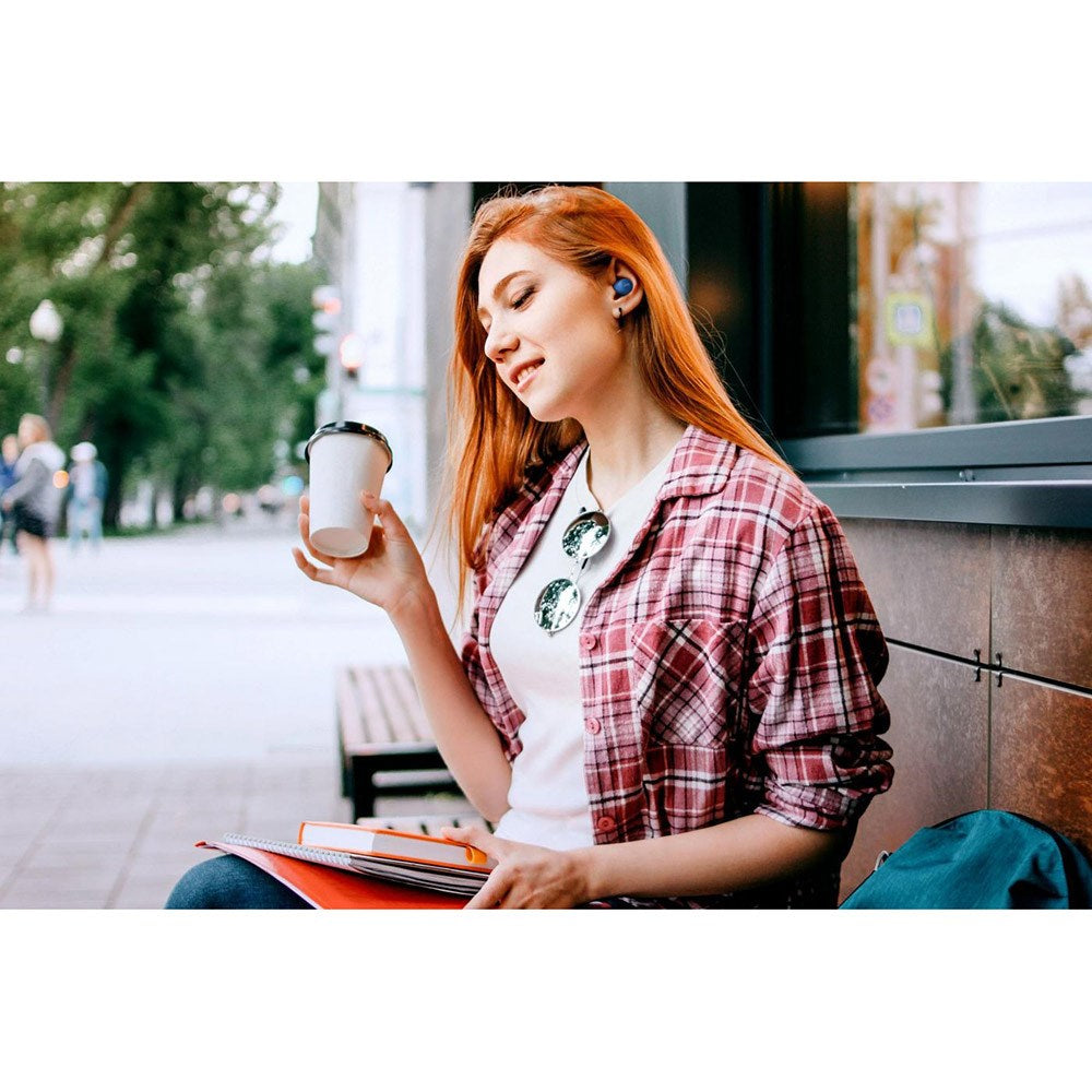 JVC Gumy Mini HA-A6T Trådløst In-Ear Headset - Blå