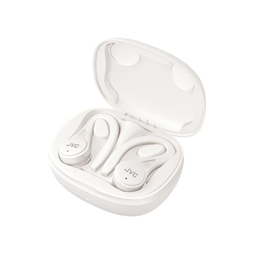 JVC Sports HA-EC25T True Wireless Høretelefoner (In-Ear) - Hvid