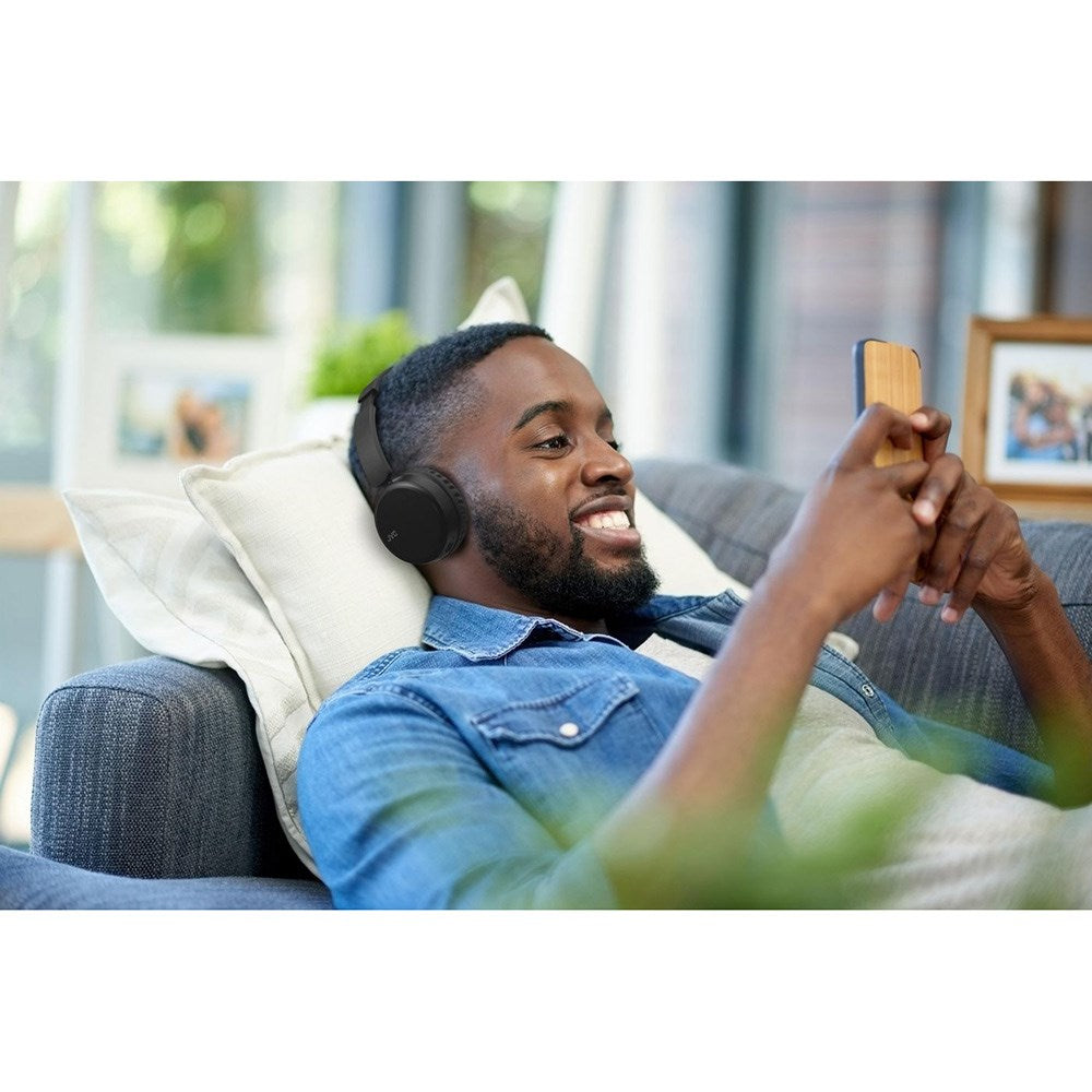 JVC Deep Bass HA-S36W True Wireless Høretelefoner (On-Ear) - Sort