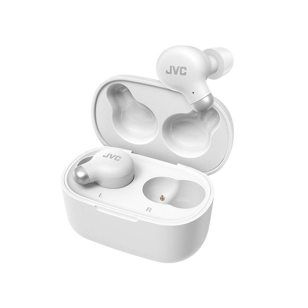 JVC Active Noise Cancelling HA-A25T True Wireless Høretelefoner (In-Ear) m. Memory Foam - Hvid