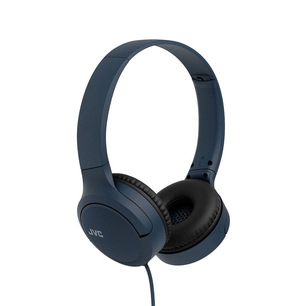 JVC HA-S33UC On-Ear Høretelefoner m. Ledning - Mørkeblå