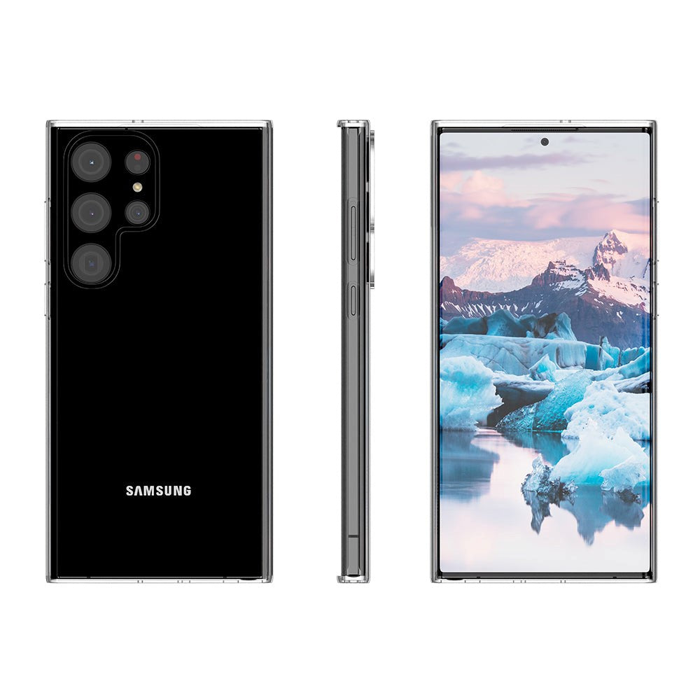 dbramante1928 Samsung Galaxy S23 Ultra Bagside Cover Greenland - 100% Genbrugsplastik - Clear