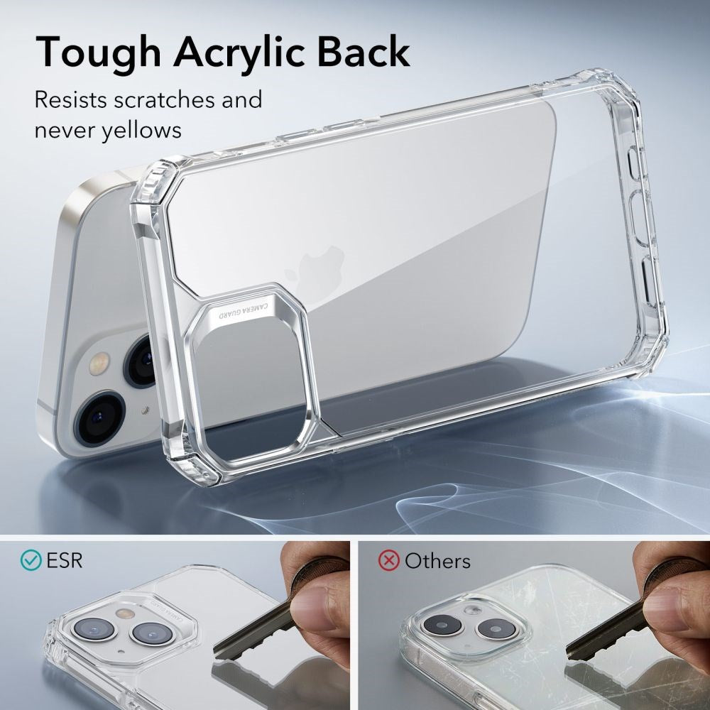 ESR iPhone 14 Plus Bagside Cover Air Armor Clear Hard Case - Gennemsigtig
