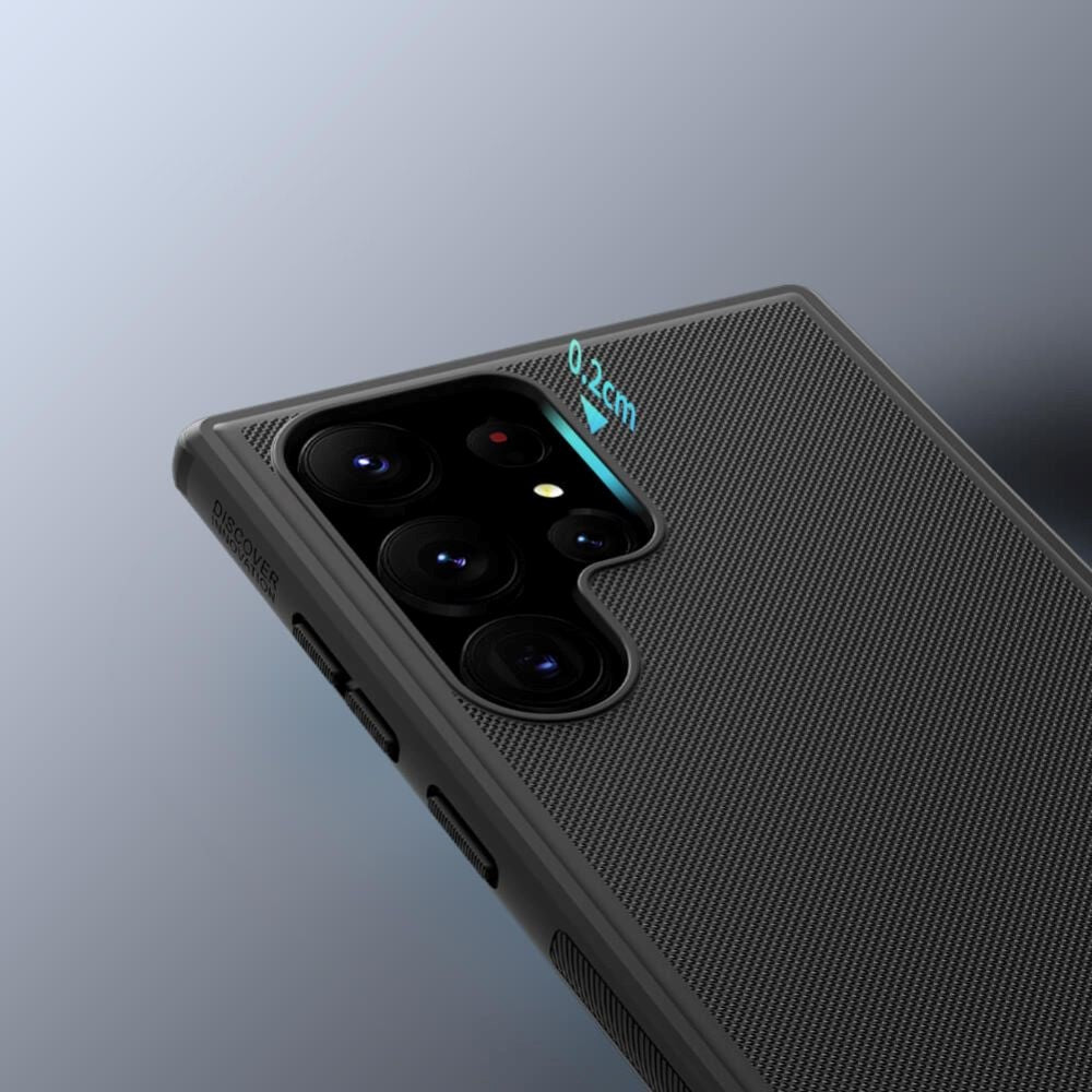 Samsung Galaxy S23 Ultra NILLKIN Frosted Shield Pro Case - Sort