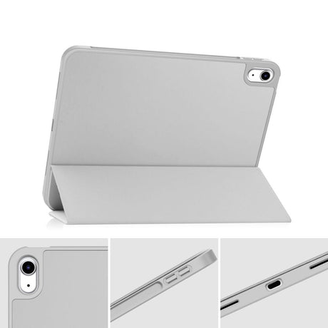 Tech-Protect iPad 10.9" (2022) SC Flip Cover m. Apple Pencil Holder - Grå