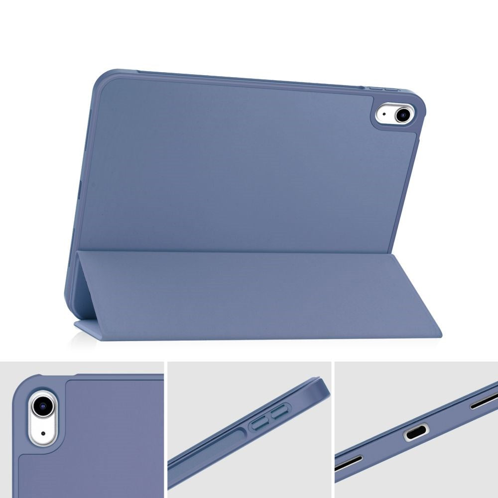 Tech-Protect iPad 11" (2025) / iPad 10.9" (2024/2022) SC Flip Cover m. Apple Pencil Holder - Blå