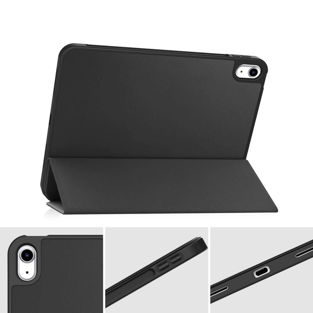 Tech-Protect iPad 11" (2025) / iPad 10.9" (2024/2022) SC Flip Cover m. Apple Pencil Holder - Sort