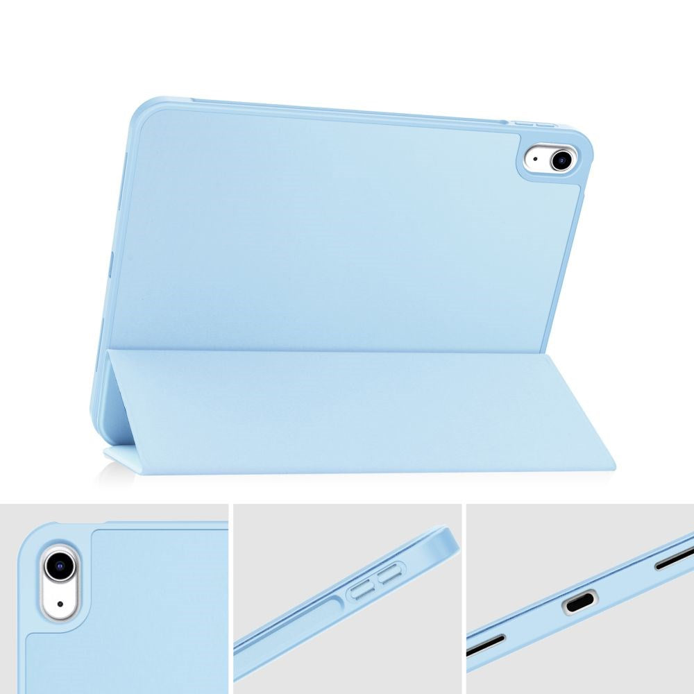 Tech-Protect iPad 11" (2025) / iPad 10.9" (2024/2022) SC Flip Cover m. Apple Pencil Holder - Lyseblå