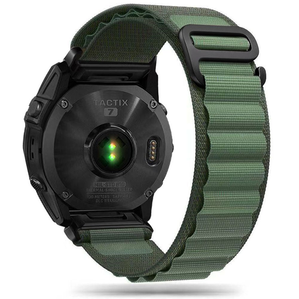Universal Garmin 26mm Tech-Protect Nylon Pro Rem - Grøn