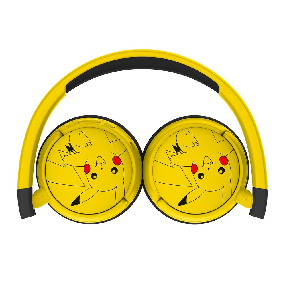 OTL Pikachu On-Ear Bluetooth Headset til Børn - Gul / Sort