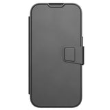 iPhone 16 Tech21 Evo Lite Wallet Læder Flip Cover m. Pung - Sort