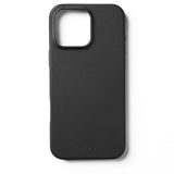 iPhone 16 Pro Max Mujjo Leather Cover - MagSafe Kompatibel - Sort