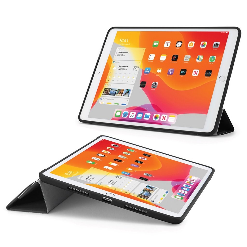 iPad 10.2" (2021 / 2020 / 2019) Cover - Pipetto Origami Case - Blå