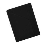 Pipetto iPad Pro 12.9" (2022 / 2021 / 2020 / 2018) Cover - Origami No1 Case - Sort / Gennemsigtig