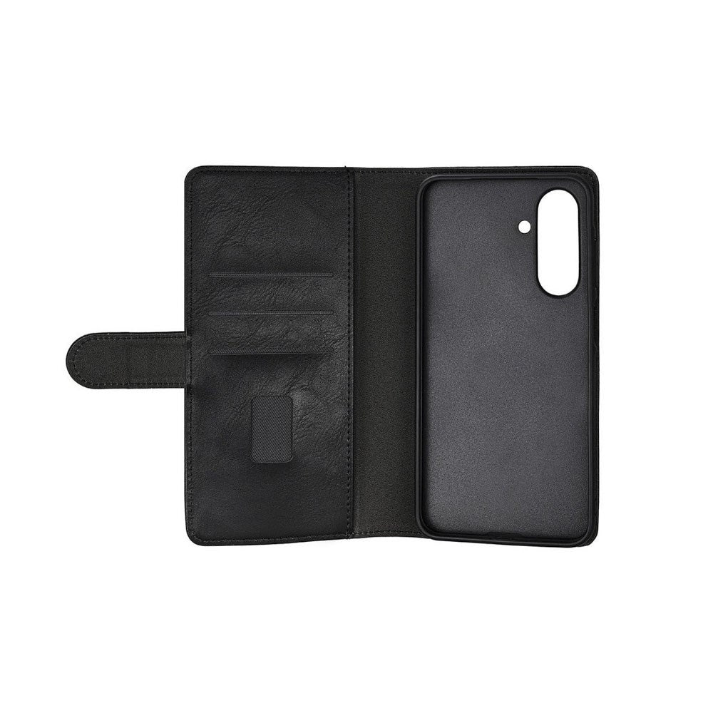 GEAR Samsung Galaxy A36 (5G) 2-in-1 Wallet Magnet Flip Cover m. Pung - Genanvendt Kunstlæder - Sort
