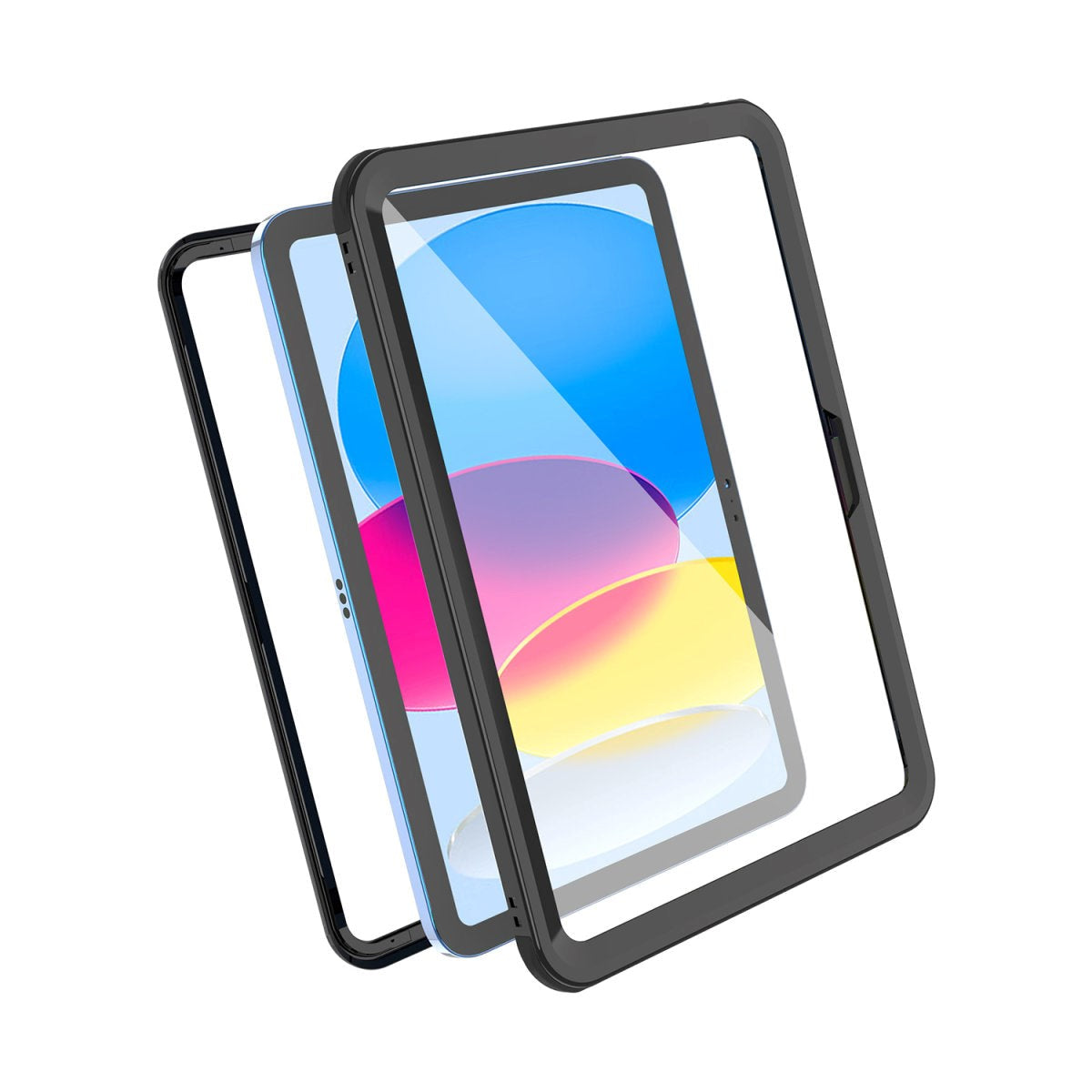 iPad 11" (2025) / iPad 10.9" (2024/2022) Active Pro Rugged Case Stark - Vandtæt Cover - Sort