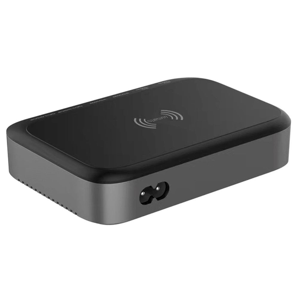 4smarts PD & PPS 100W 7-in-1 Charging Station m. Trådløs Opladning - Sort