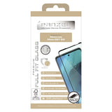 PANZER Motorola Moto G51 Premium Full-Fit Glass - Hærdet Glas - Sort Kant