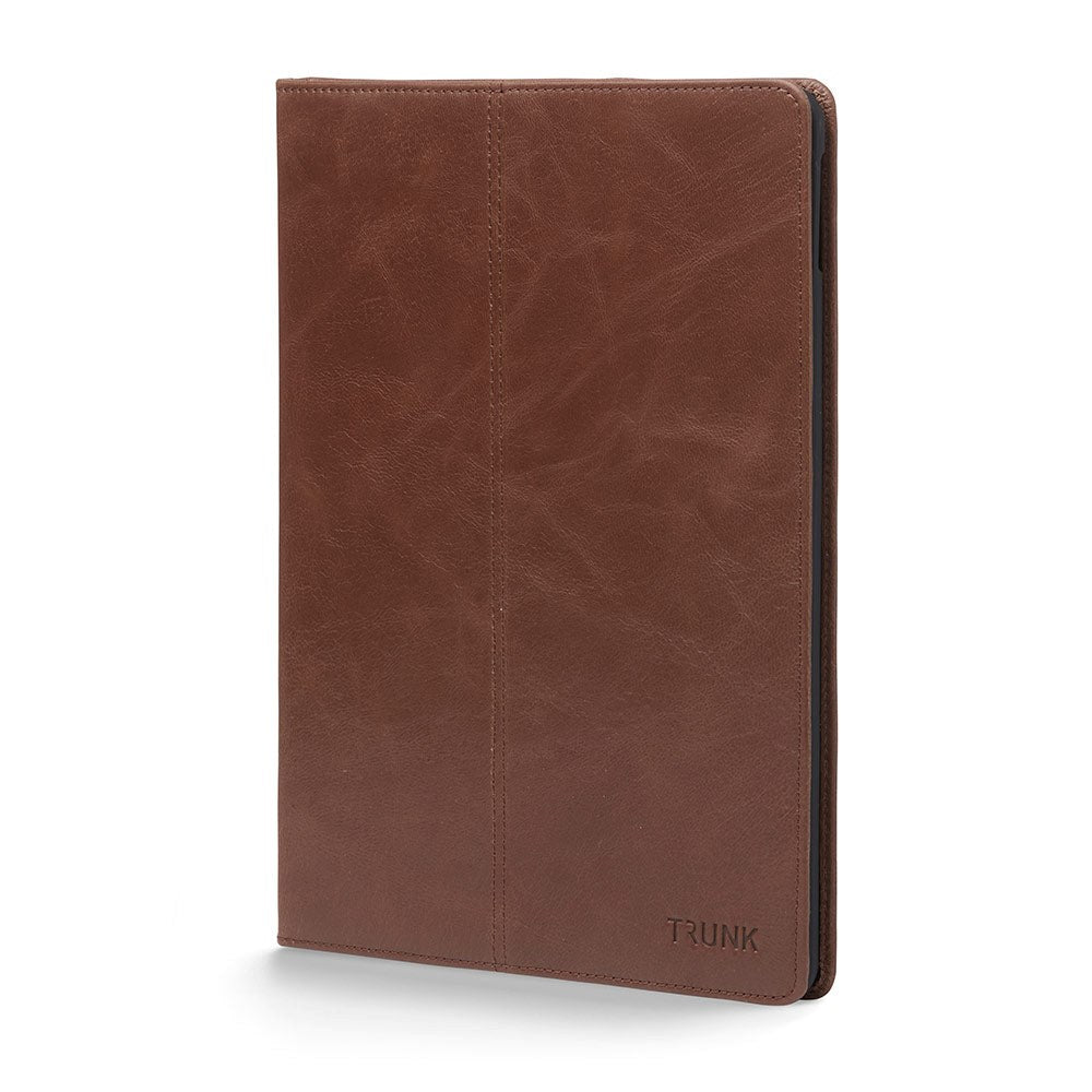 Trunk iPad 10.2 (2021 / 2020 / 2019) / Air 10.5 (2019) Flip Cover i Ægte Læder - Brown