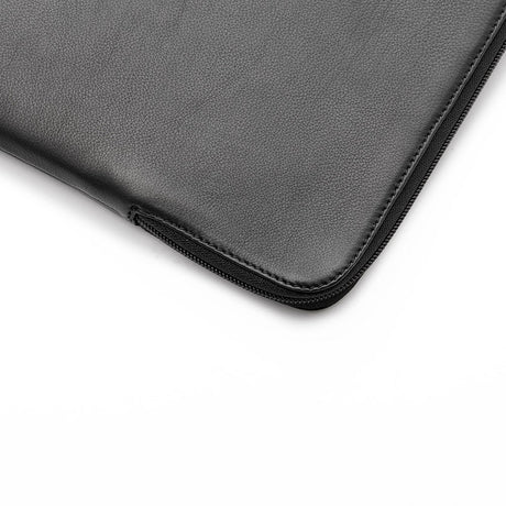 Trunk Ægte Læder Sleeve til Laptop 14" (33 x 23,5 x 2 cm) - Black