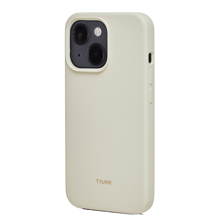 Trunk iPhone 13 Silikone Bagside Cover - Creme