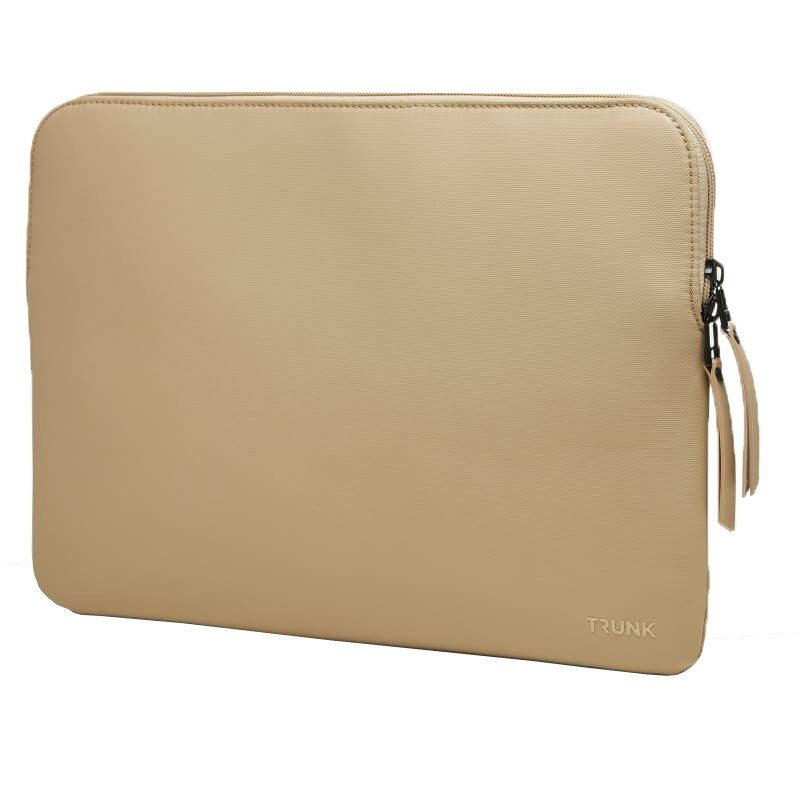 Trunk Water Resistant Sleeve til Laptop / MacBook 13" (32 x 22 x 2 Cm) - Beige