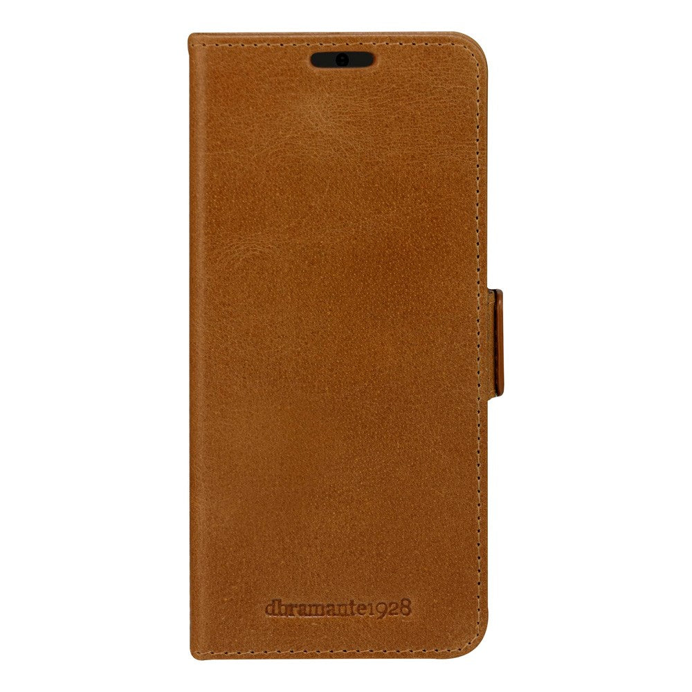 Samsung Galaxy S20 - dbramante1928 Copenhagen Slim Ægte Læder Flip Cover m. Pung - Tan