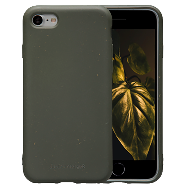 dbramante1928 Grenen iPhone SE (2022/2020) / 8 / 7 Miljøvenligt Plastik Cover - Dark Olive Green