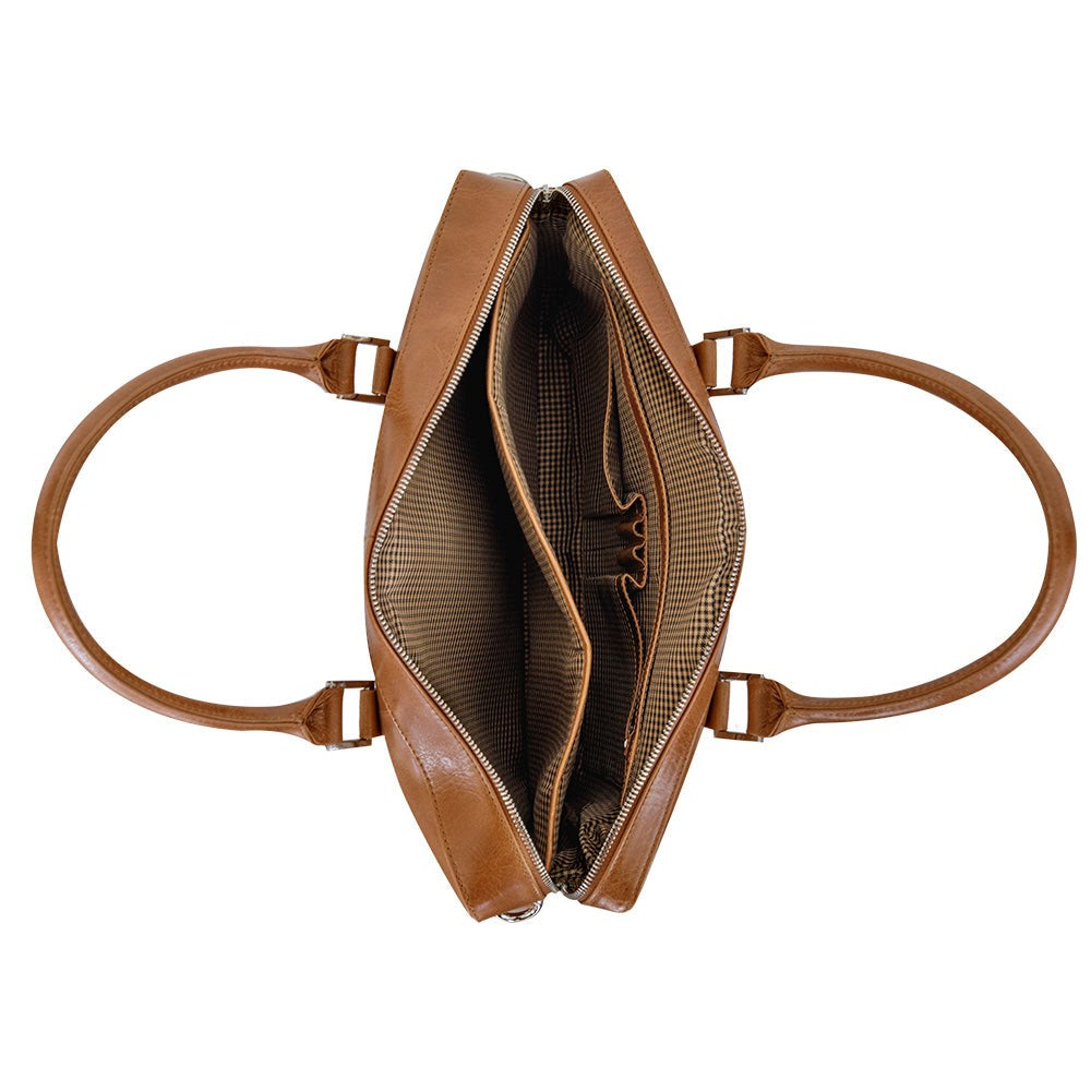 dbramante1928 Rosenborg Business Ægte Læder 16" Laptop / MacBook Taske - Tan