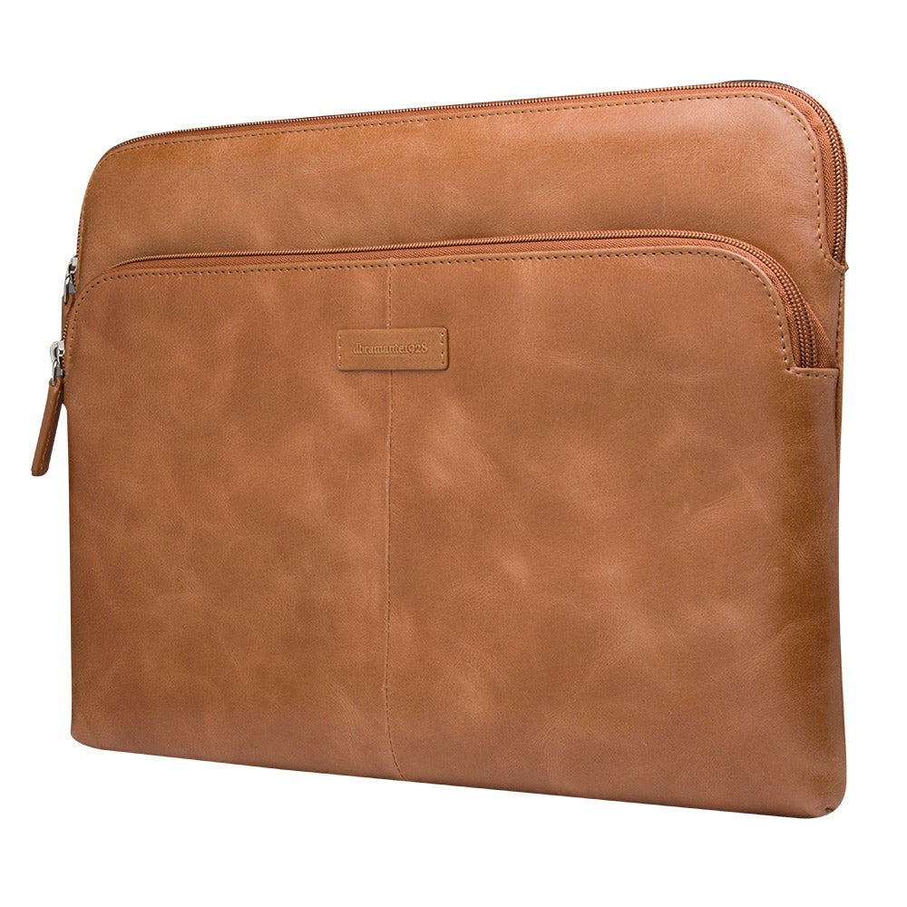 dbramante1928 Skagen Pro+ Ægte Læder Sleeve Til Laptop / MacBook - CO2 Neutralt - (312 x 220mm) - Tan