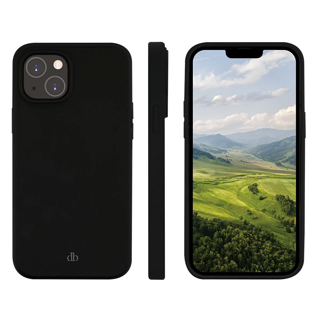 dbramante1928 iPhone 14 Plus Costa Rica Bagside Cover - 100% Genbrugsplastik - Night Black