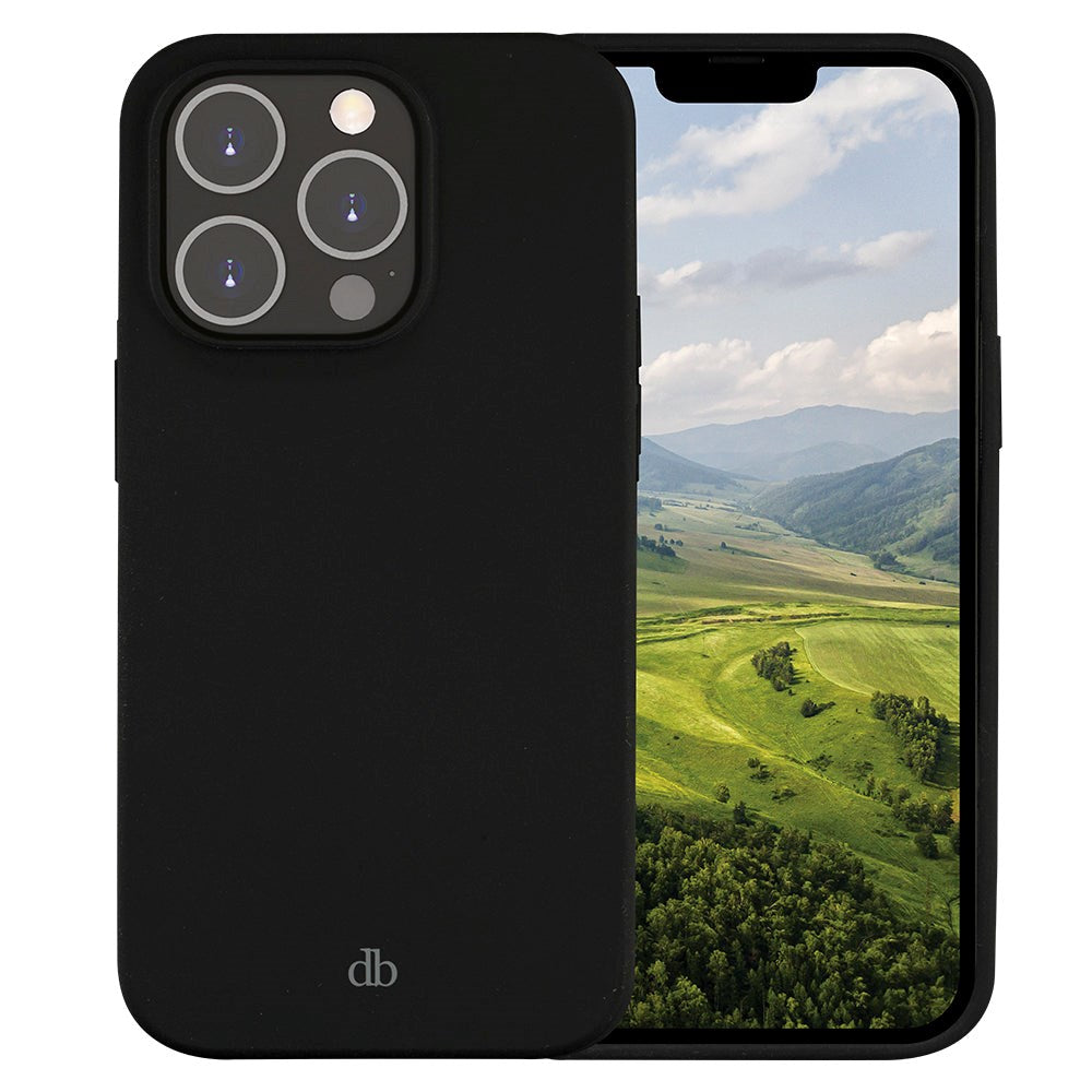 iPhone 14 Pro dbramante1928 Costa Rica Bagside Cover - 100% Genbrugsplastik - Night Black
