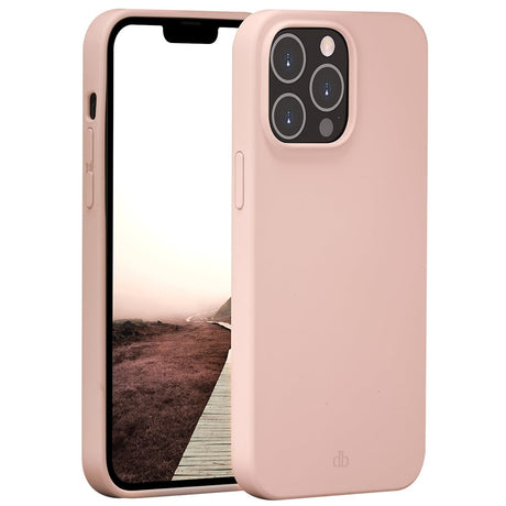 iPhone 14 Pro Max dbramante1928 Costa Rica Bagside Cover - 100% Genbrugsplastik - Pink Sand