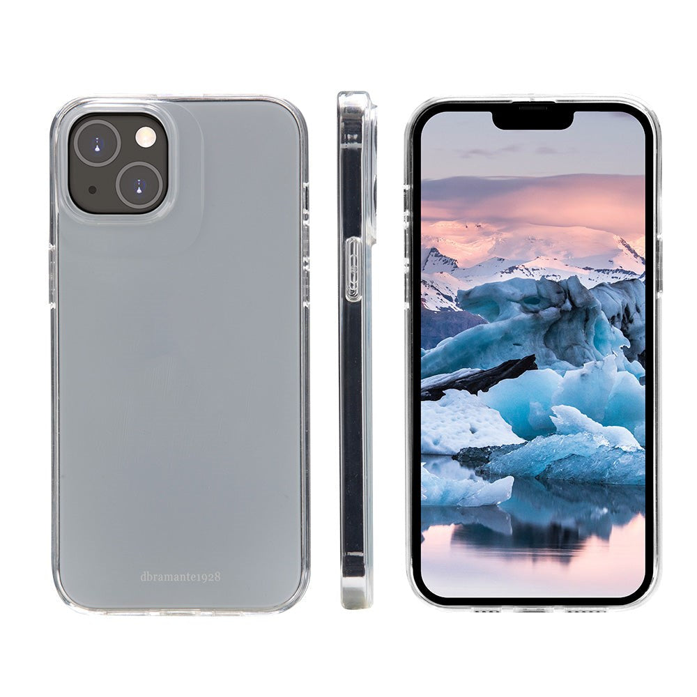 dbramante1928 iPhone 14 Plus Greenland Bagside Cover - 100% Genbrugsplastik - Gennemsigtig