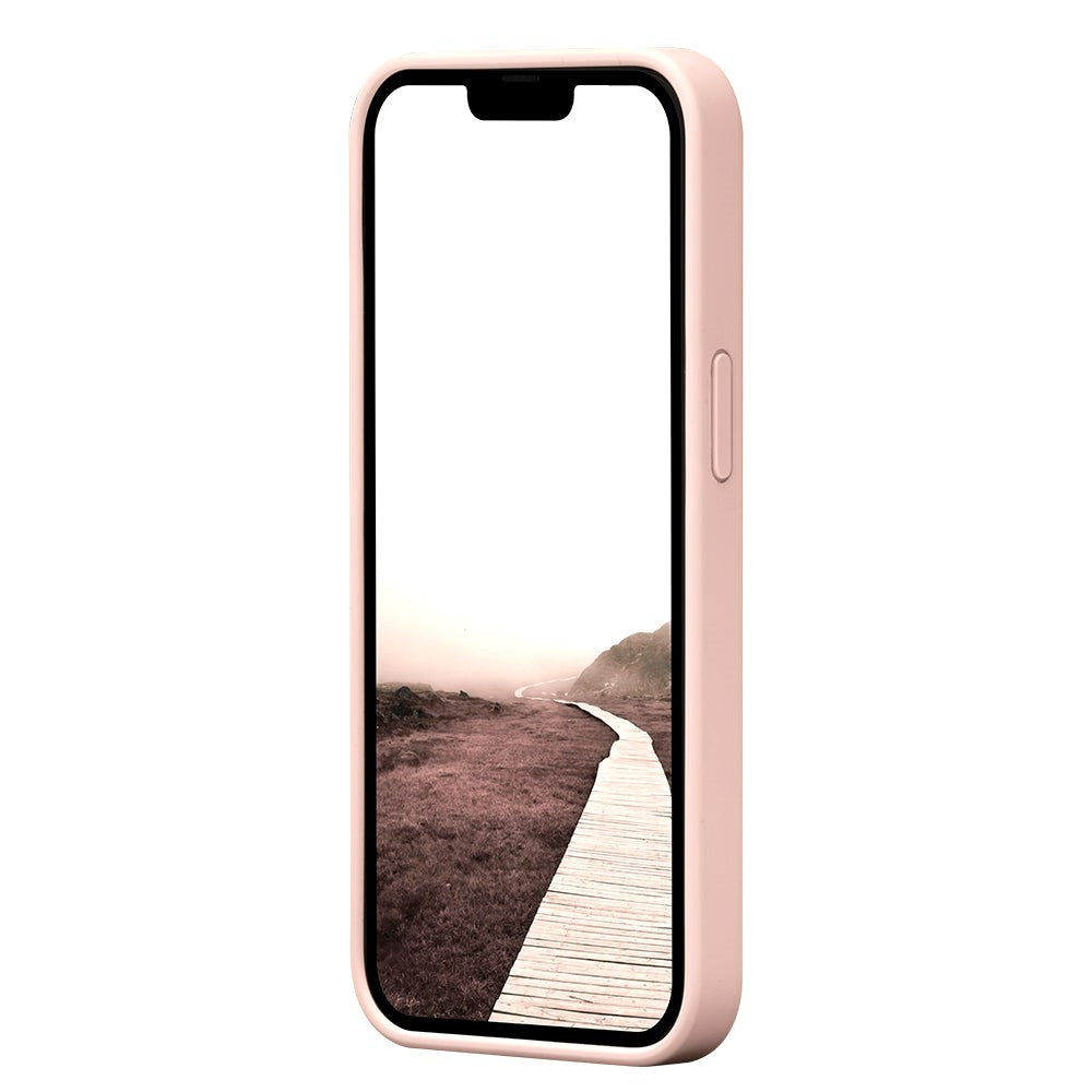 iPhone 14 Pro dbramante1928 Greenland Bagside Cover - 100% Genbrugsplastik - Pink Sand