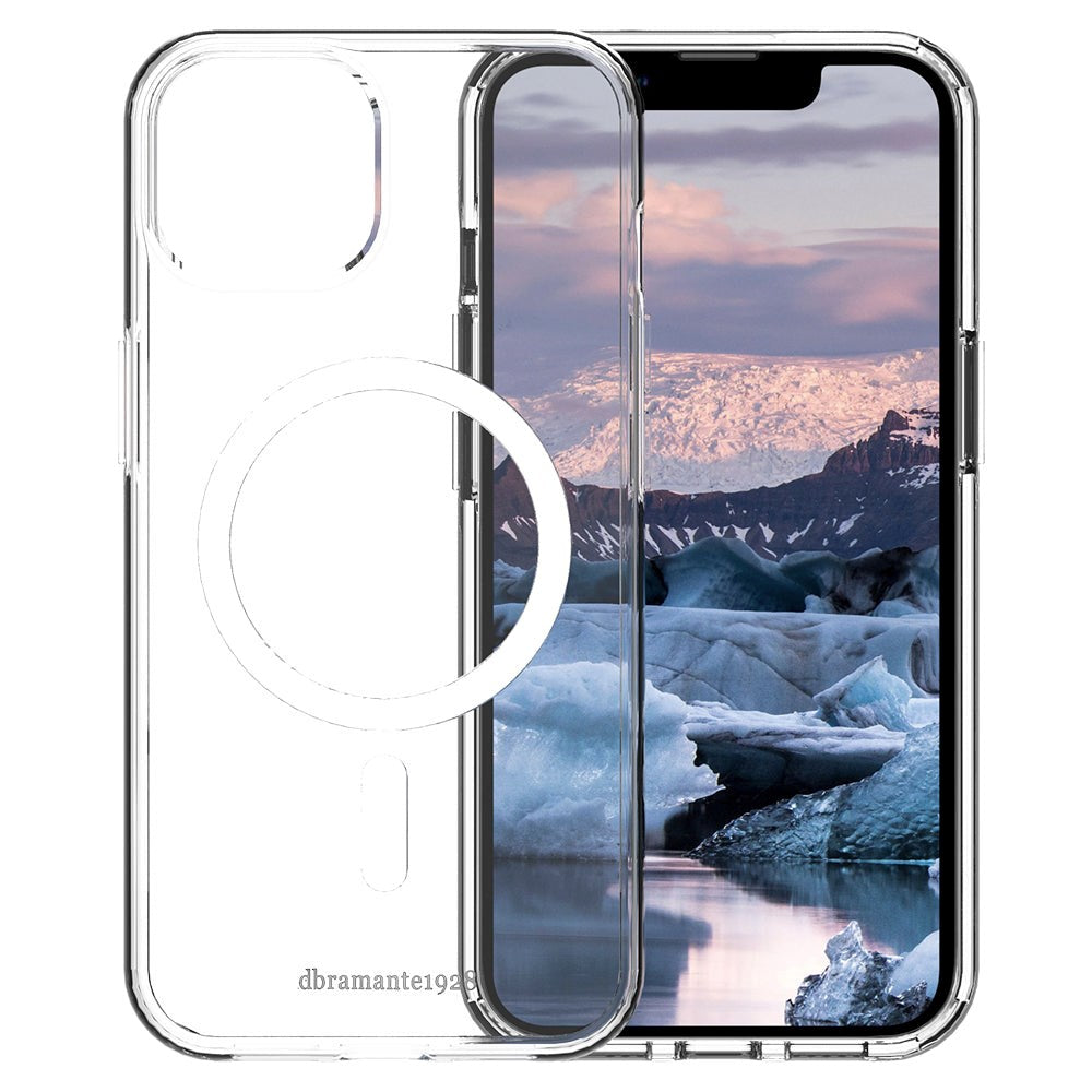 dbramante1928 iPhone 14 Iceland Pro Case - 100% Genbrugsplast - MagSafe Kompatibel - Gennemsigtig