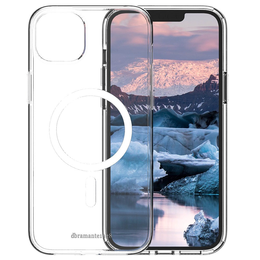 iPhone 14 Plus dbramante1928 Iceland Pro Case - 100% Genbrugsplast - MagSafe Kompatibel - Gennemsigtig