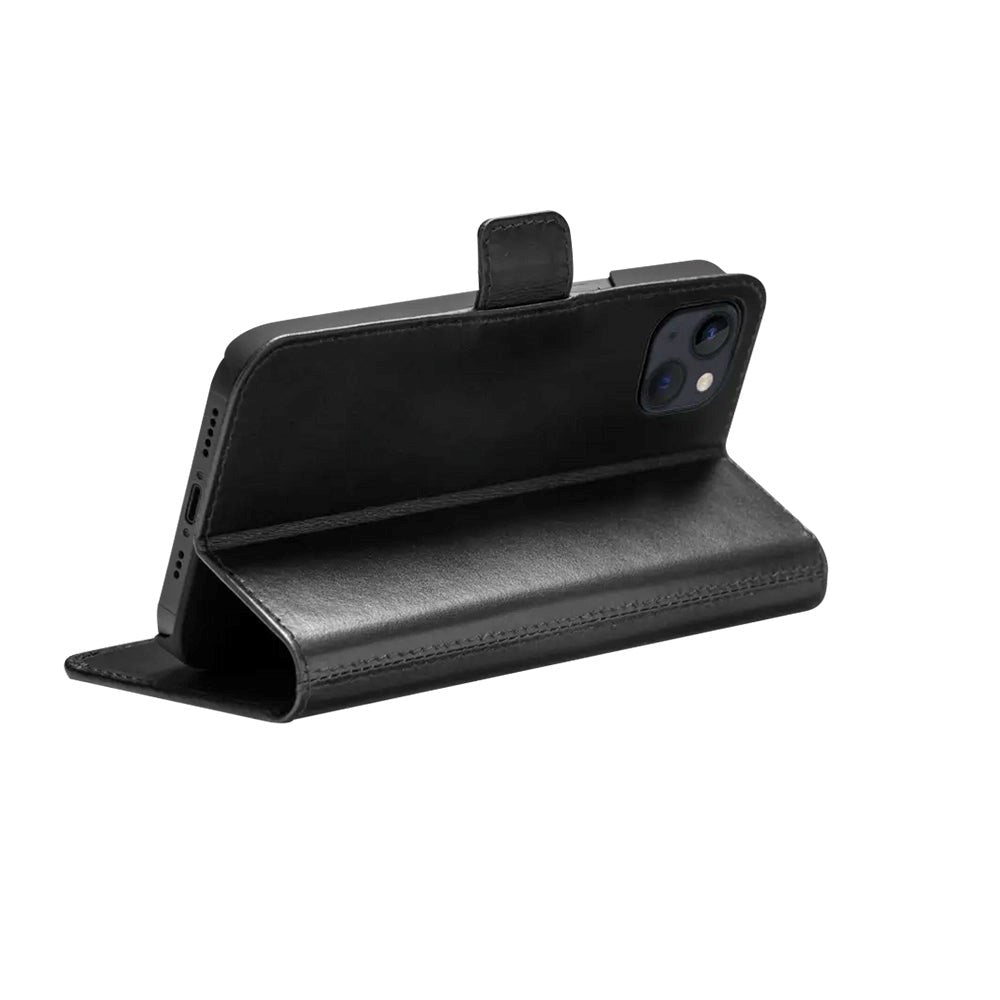 dbramante1928 iPhone 12 / 12 Pro Copenhagen Læder Flip Cover m. Pung - Black