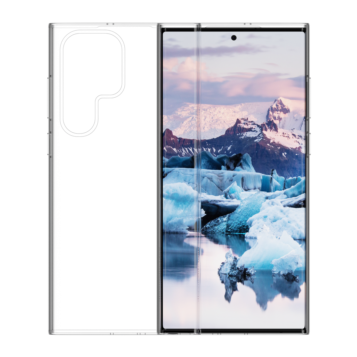 dbramante1928 Samsung Galaxy S23 Ultra Bagside Cover Greenland - 100% Genbrugsplastik - Clear