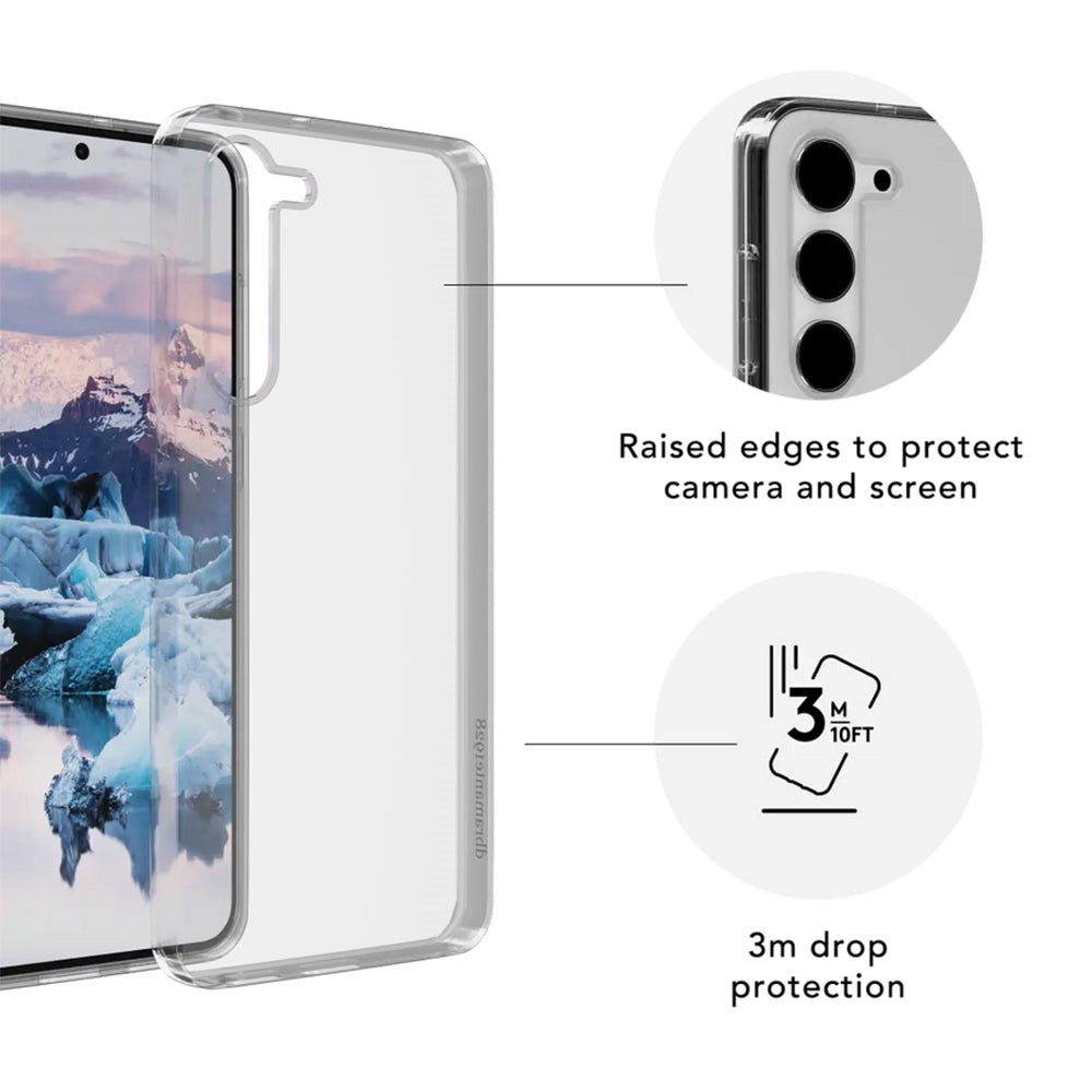 dbramante1928 Samsung Galaxy S23 Iceland Pro Case - 100% Genbrugsplast - Gennemsigtig