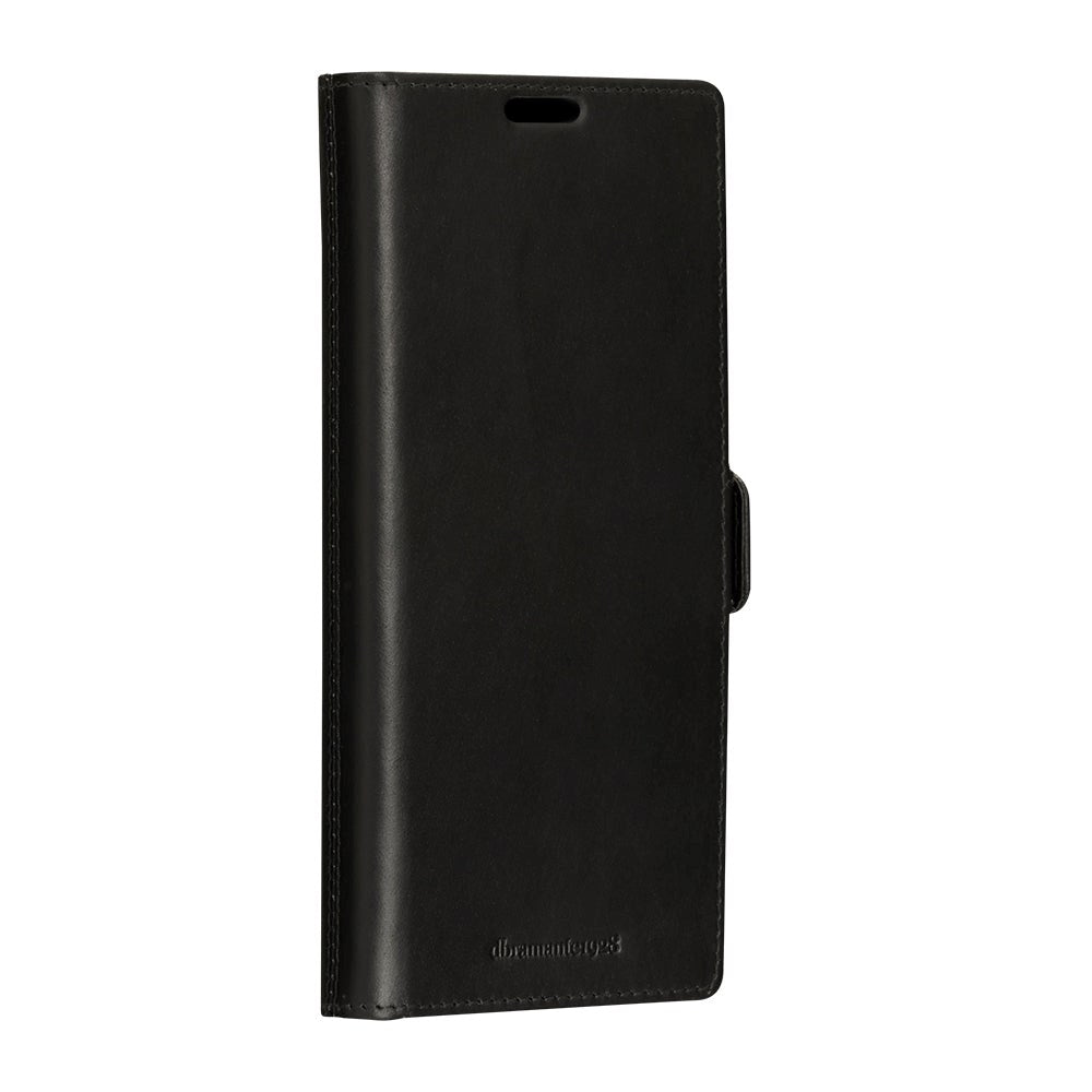 dbramante1928 Samsung Galaxy S23 Ultra Lynge Ægte Læder Magnet Flip Cover - Black