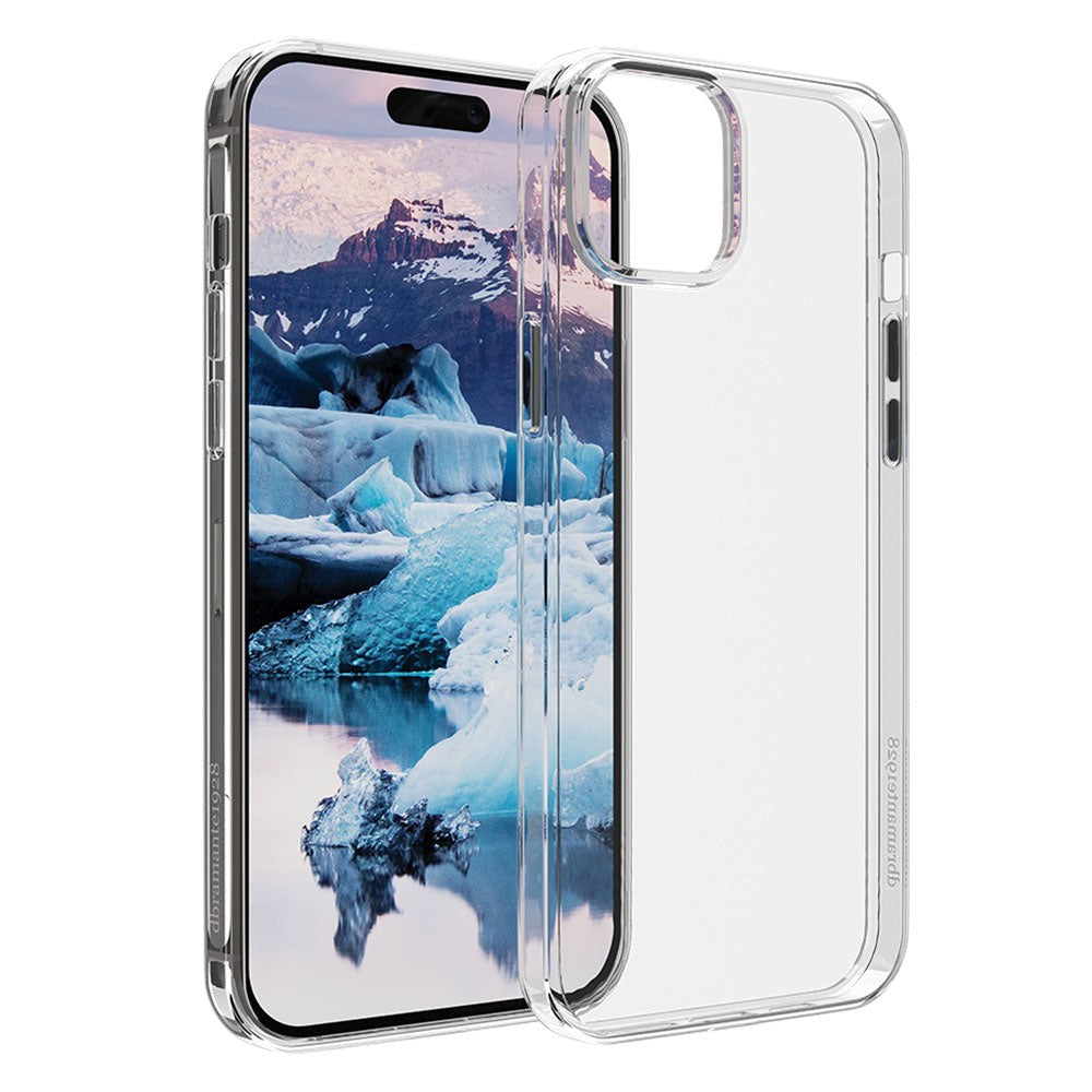 dbramante1928 iPhone 15 Greenland Bagside Cover - 100% Genbrugsplastik - Clear