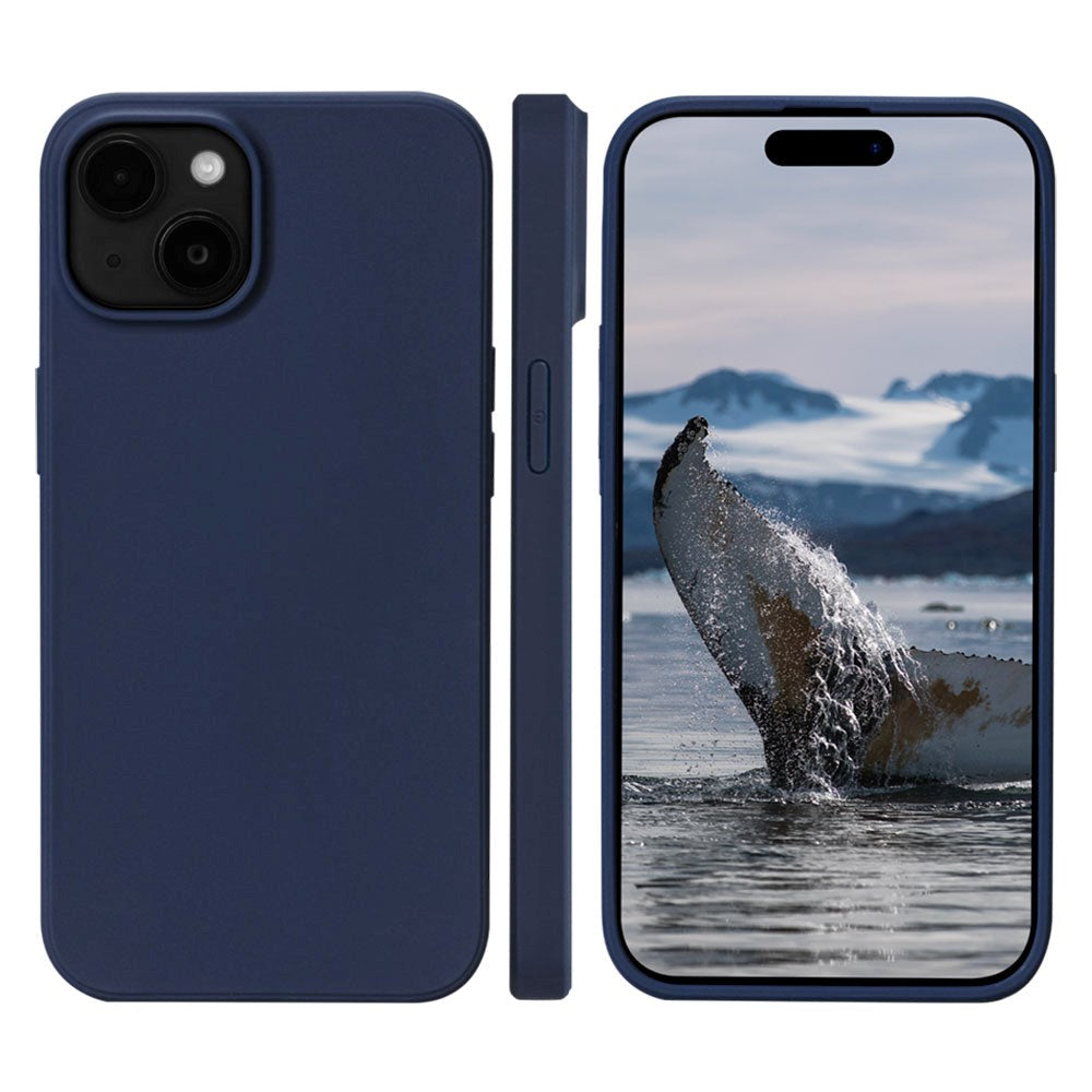 dbramante1928 iPhone 15 Greenland Bagside Cover - 100% Genbrugsplastik - Pacific Blue