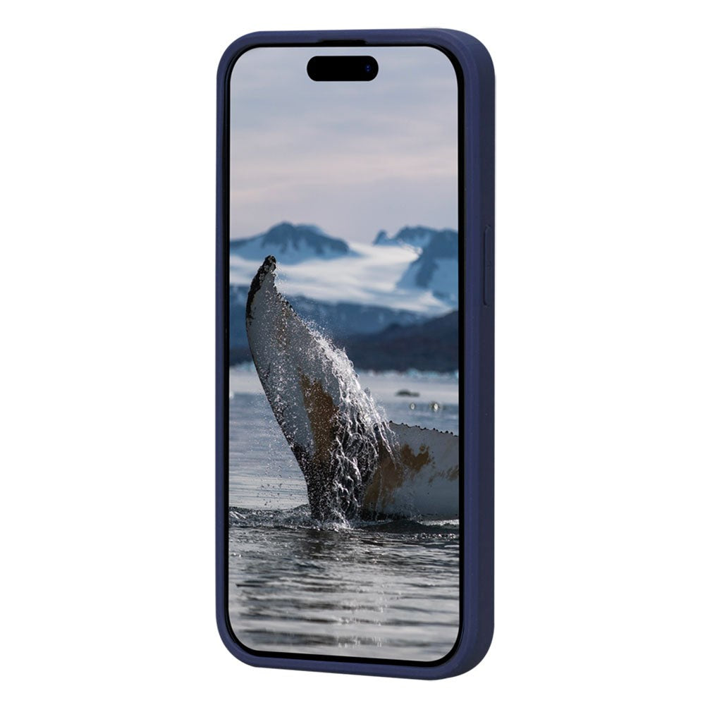 dbramante1928 iPhone 15 Greenland Bagside Cover - 100% Genbrugsplastik - Pacific Blue