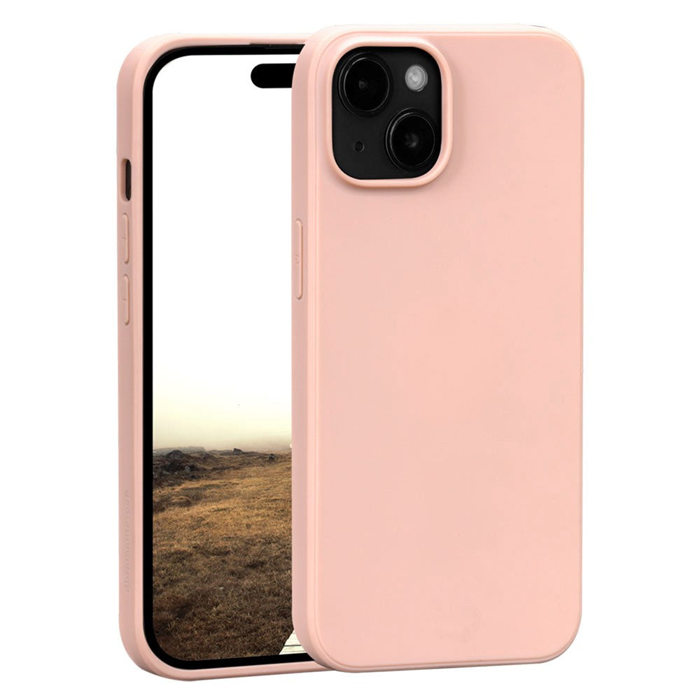 dbramante1928 iPhone 15 Greenland Bagside Cover - 100% Genbrugsplastik - Pink Sand
