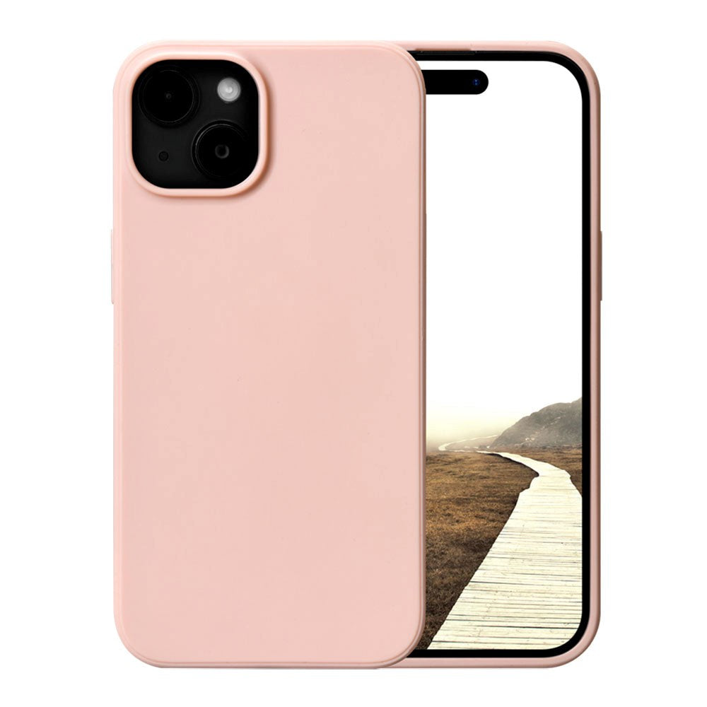 dbramante1928 iPhone 15 Greenland Bagside Cover - 100% Genbrugsplastik - Pink Sand