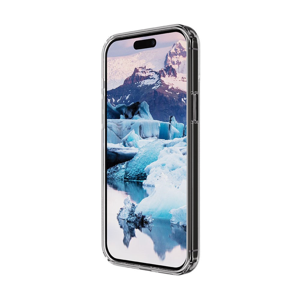 dbramante1928 iPhone 15 Iceland Pro Case - 100% Genbrugsplast - Gennemsigtig