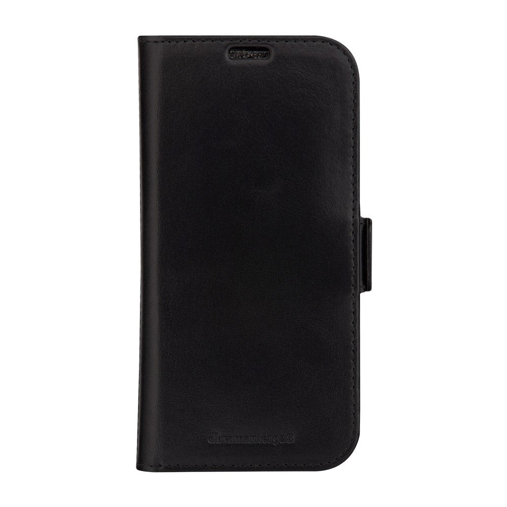 dbramante1928 iPhone 15 Pro Copenhagen Slim Ægte Læder Flip Cover m. Pung - Black