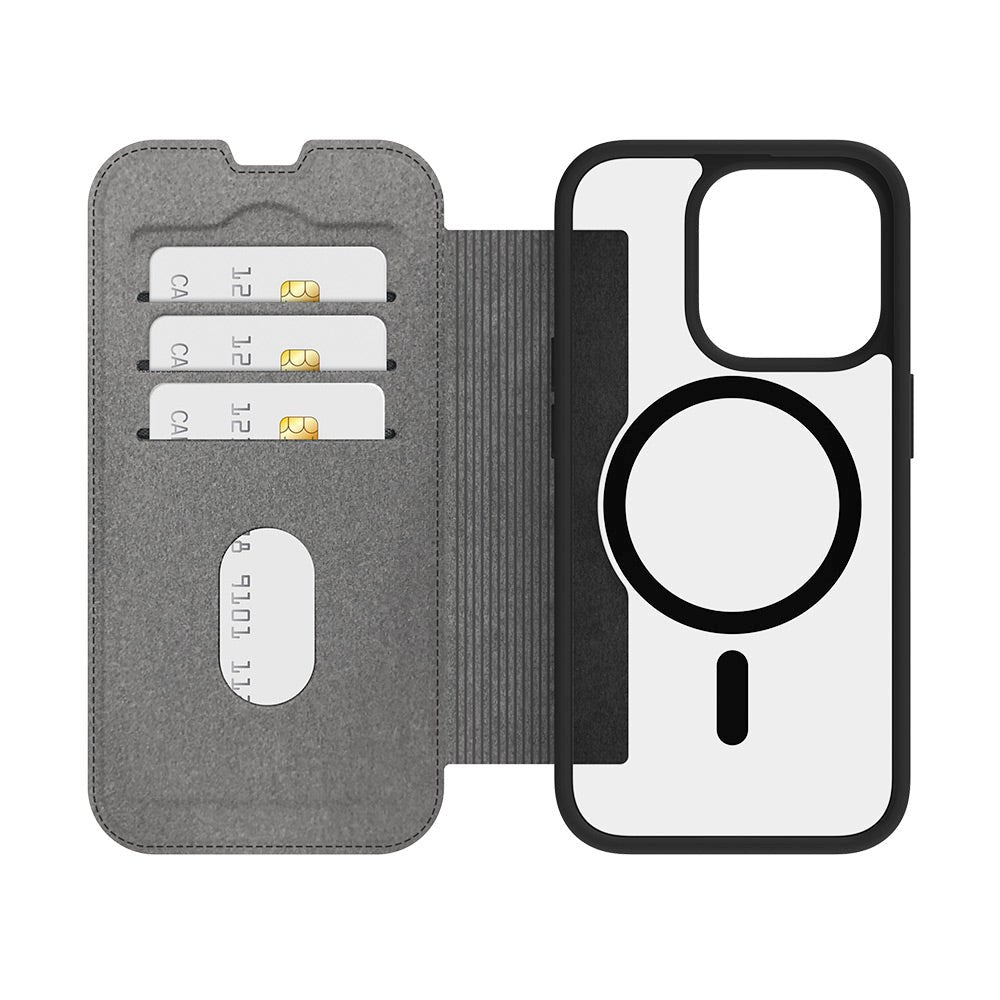 dbramante1928 iPhone 15 Pro Helsinki Case - MagSafe Kompatibel - Sort / Gennemsigtig