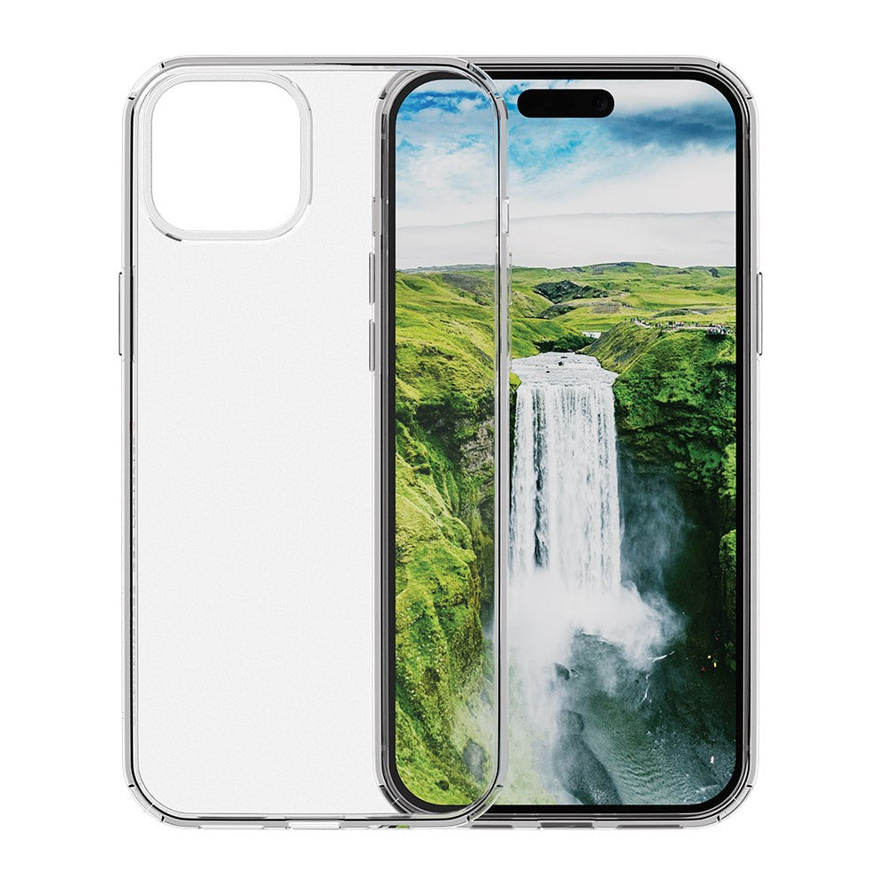 dbramante1928 iPhone 15 Plus Iceland Ultra D3O Case - 100% Genbrugsplast - Gennemsigtig